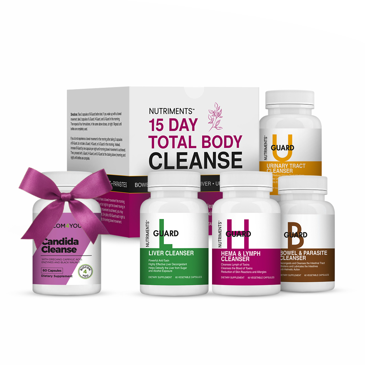 15 Day Body Cleanse + Candida Cleanse